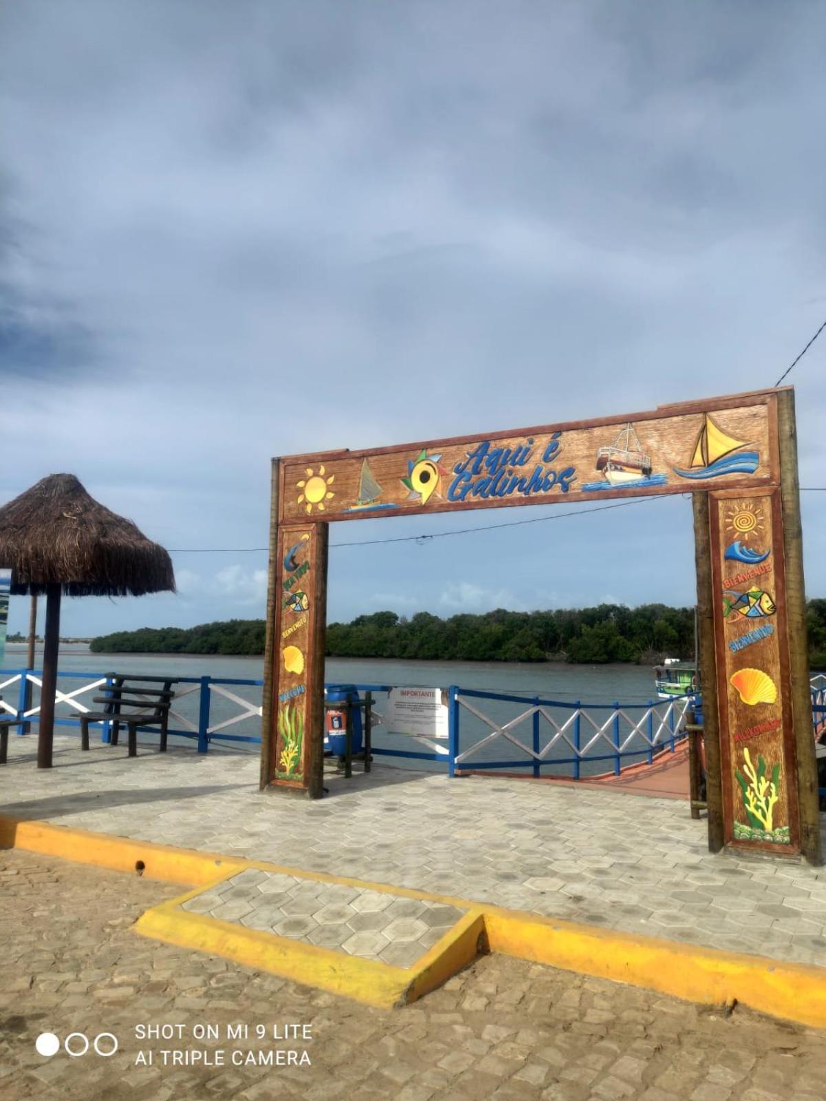 Pousada Galinhos Bagian luar foto